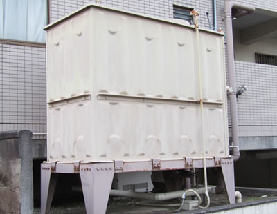 貯水槽(受水槽、高置水槽)の清掃